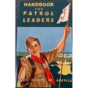 BOOK Handbook for Patrol Leaders Boy‎ Scouts of America Vintage Collectible Book